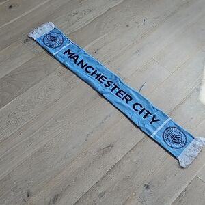 NWOT Manchester City Asahi Beer Blue Scarf